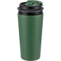 Modne Insulated Commuter Mug with Locking Flip Lid 500 ml Forest Green - Product view