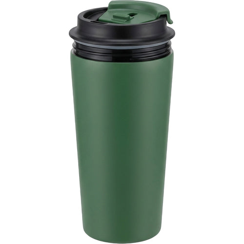 Modne Insulated Commuter Mug with Locking Flip Lid 500 ml Forest Green - Product view